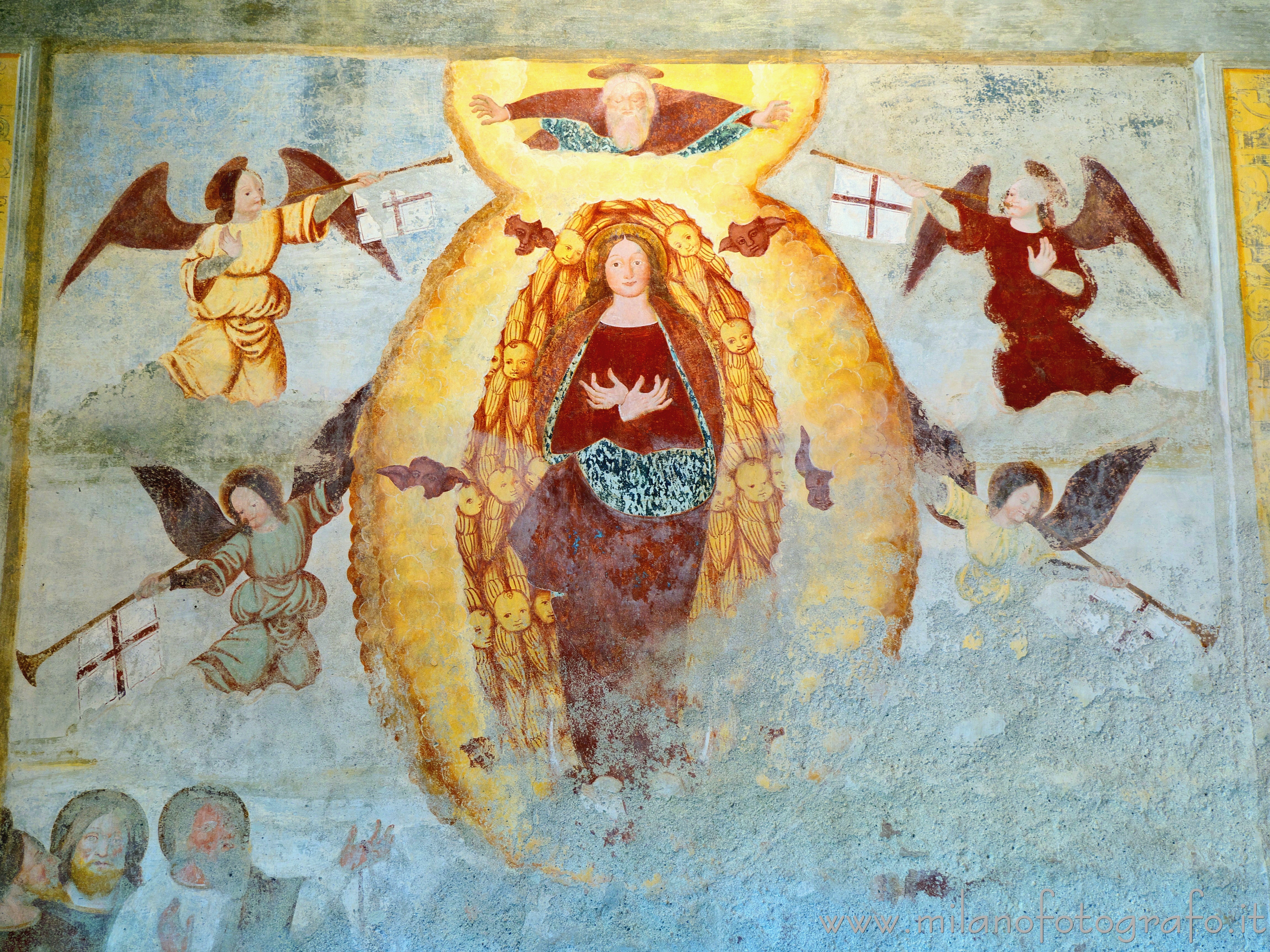 Momo (Novara, Italy) - Assumption of Mary in the Oratory of the Holy Trinity
